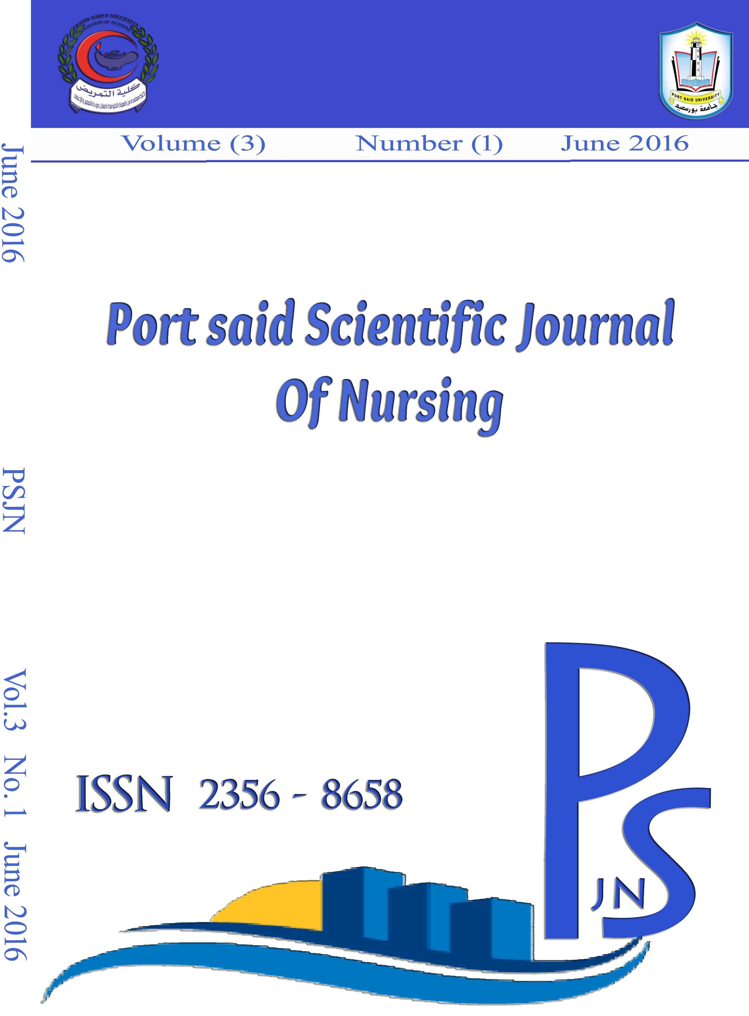 Port Said Scientific Journal of Nursing